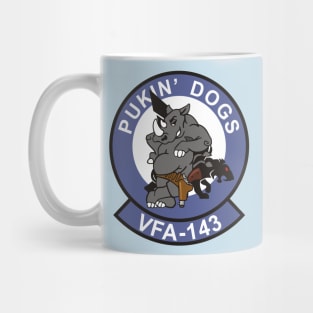 F/A18 Rhino - VFA143 - Pukin' Dogs Mug